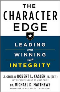 The cover of keynote speaker Robert L. Caslen's book, "The Character Edge"